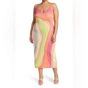 AFRM's Amina Bodycon Midi Dress